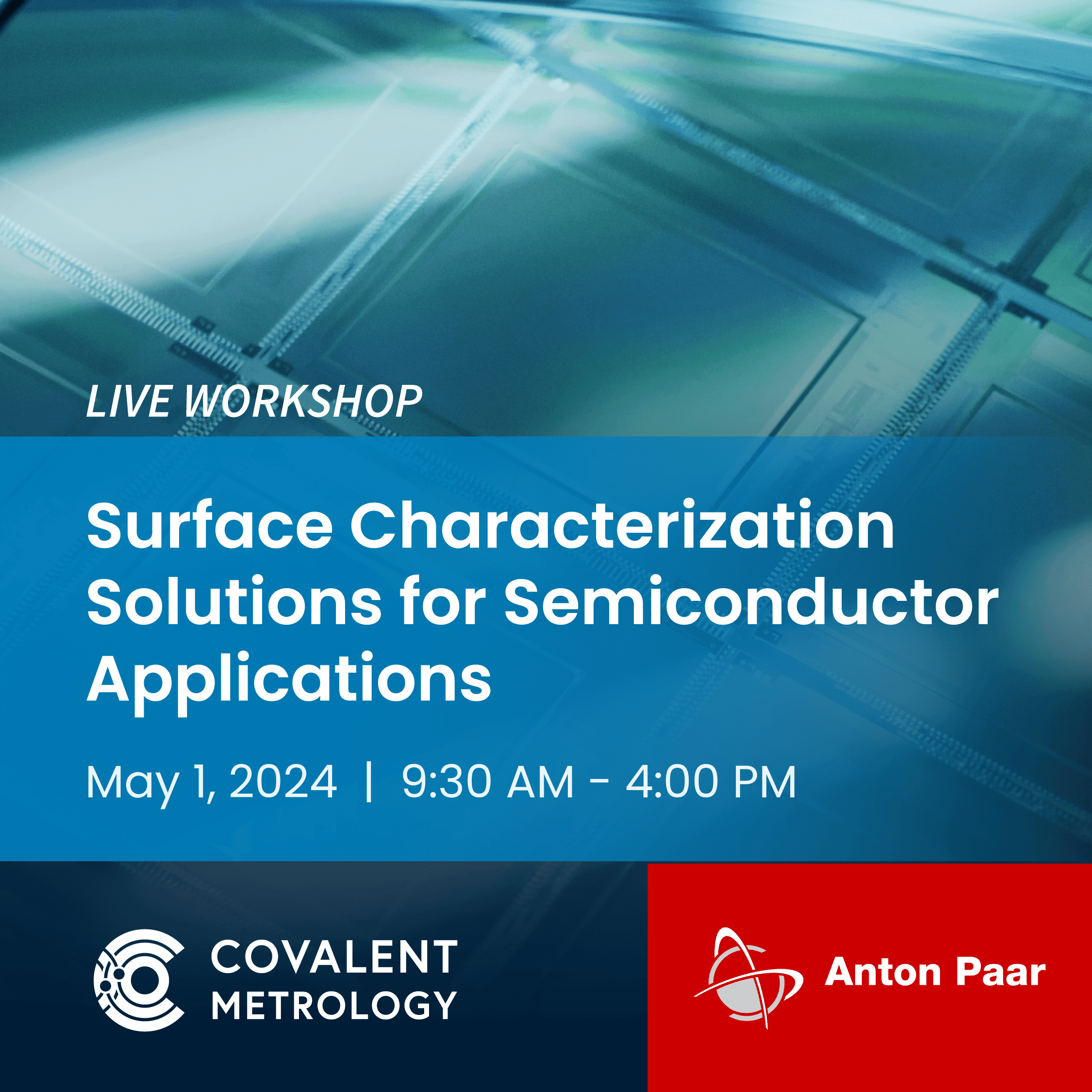 Surface Characterization Solutions for Semiconductor Applications