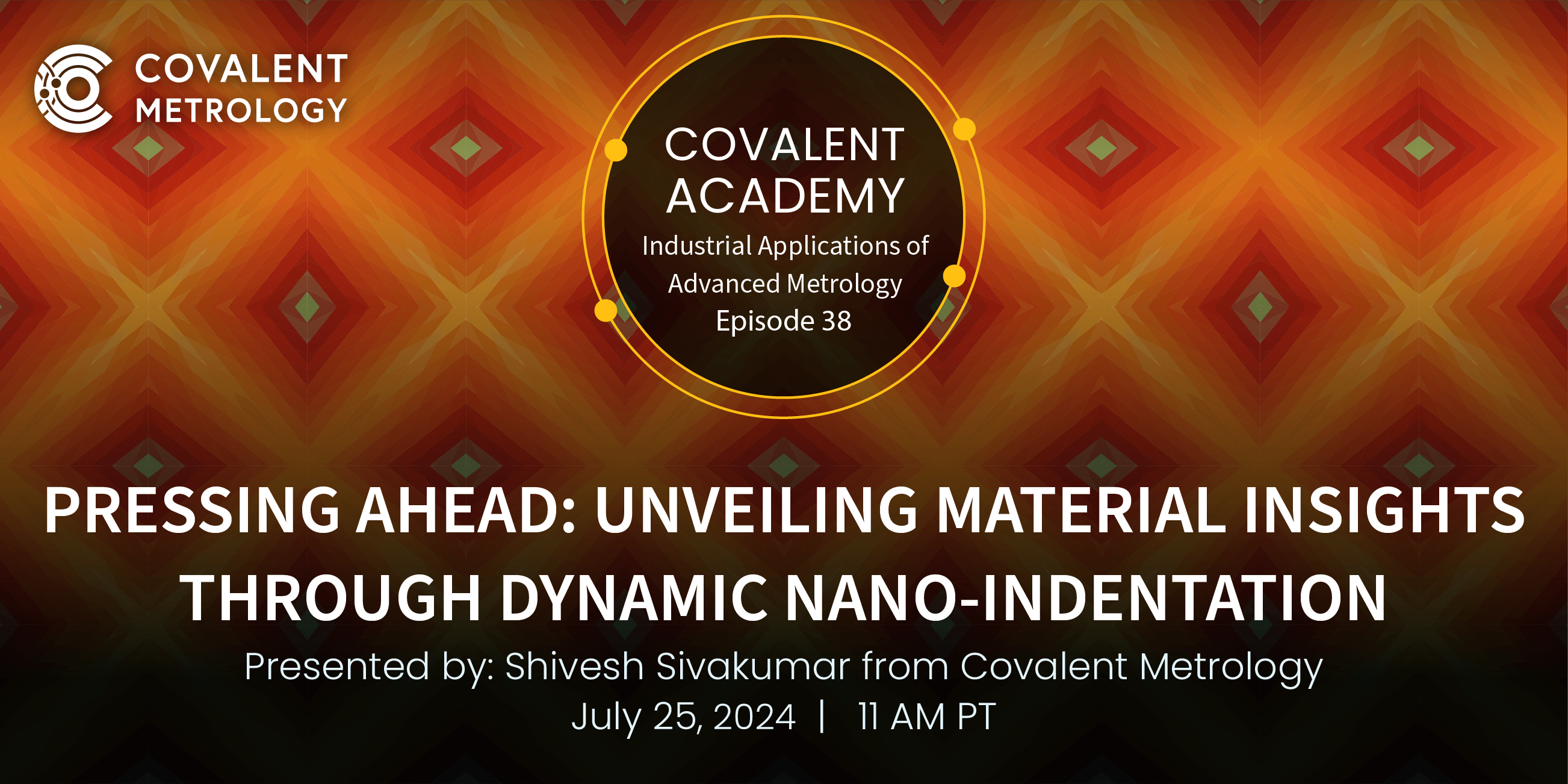 Pressing ahead: Unveiling material insights through dynamic nano-indentation - Episode Banner - 2:1 Aspect