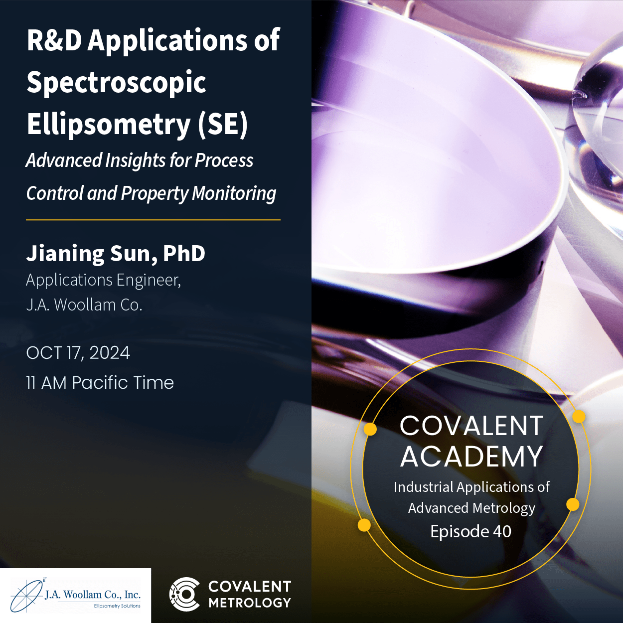 R&D Applications of Spectroscopic Ellipsometry